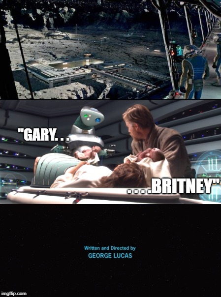 "GARY. . . . . . .BRITNEY" | made w/ Imgflip meme maker