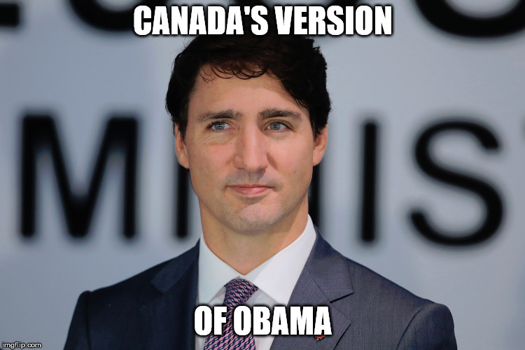 canada's man | CANADA'S VERSION; OF OBAMA | image tagged in oh canada | made w/ Imgflip meme maker