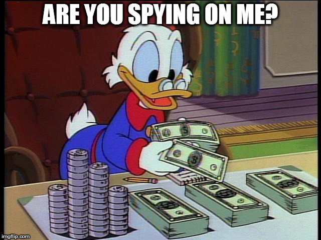 ARE YOU SPYING ON ME? | made w/ Imgflip meme maker