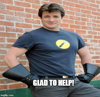 GLAD TO HELP! | made w/ Imgflip meme maker