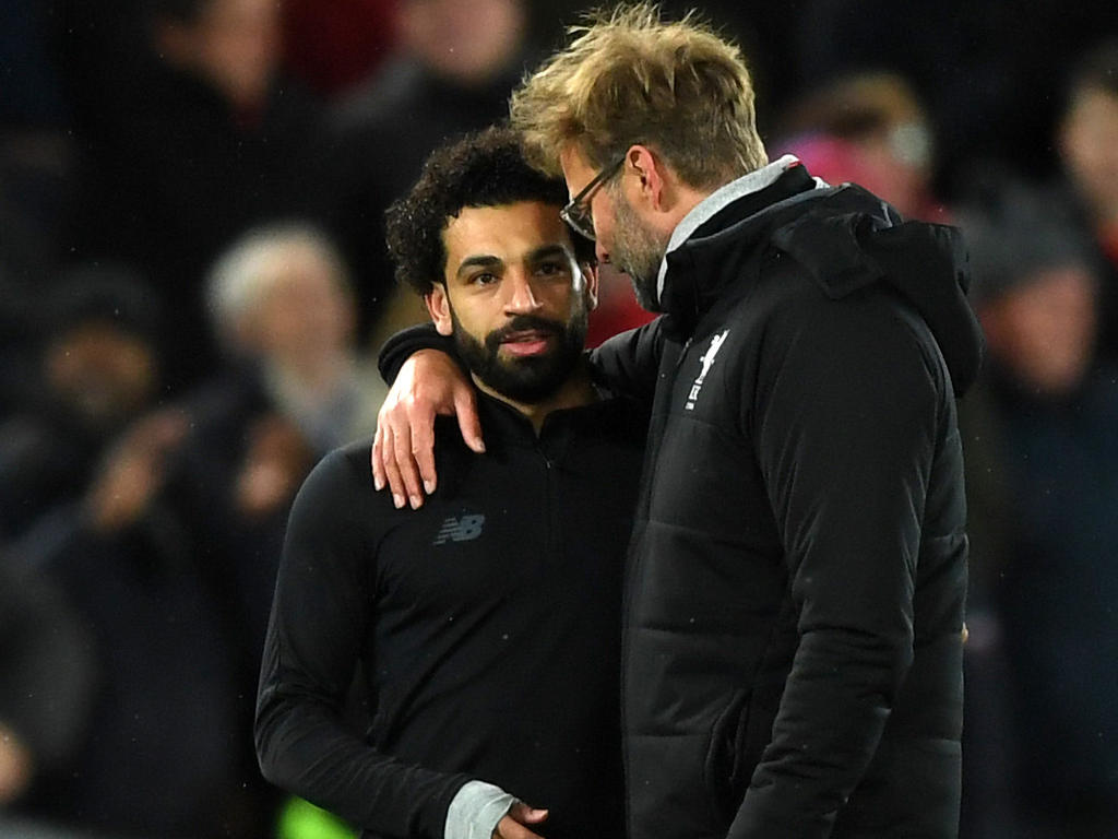 Jurgen klopp and No Salah Blank Meme Template