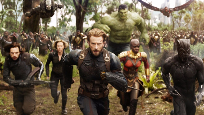 Avengers Infinity War Running Blank Meme Template