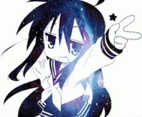 Konata Galaxy Blank Meme Template