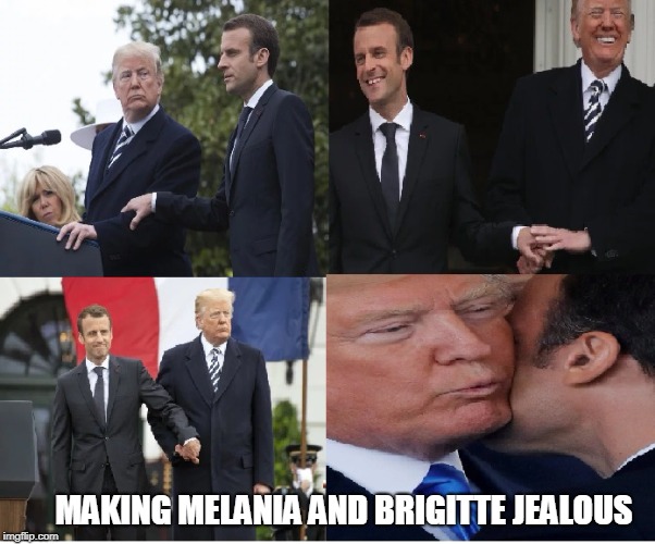MAKING MELANIA AND BRIGITTE JEALOUS | made w/ Imgflip meme maker