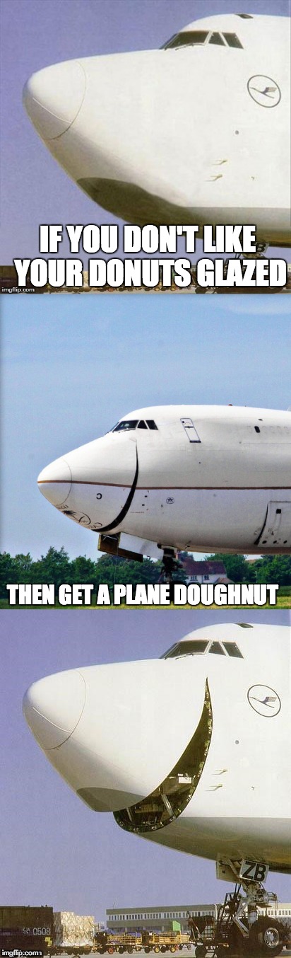 Plane puns | IF YOU DON'T LIKE YOUR DONUTS GLAZED; THEN GET A PLANE DOUGHNUT | image tagged in just plane jokes,plain,puns,memes | made w/ Imgflip meme maker