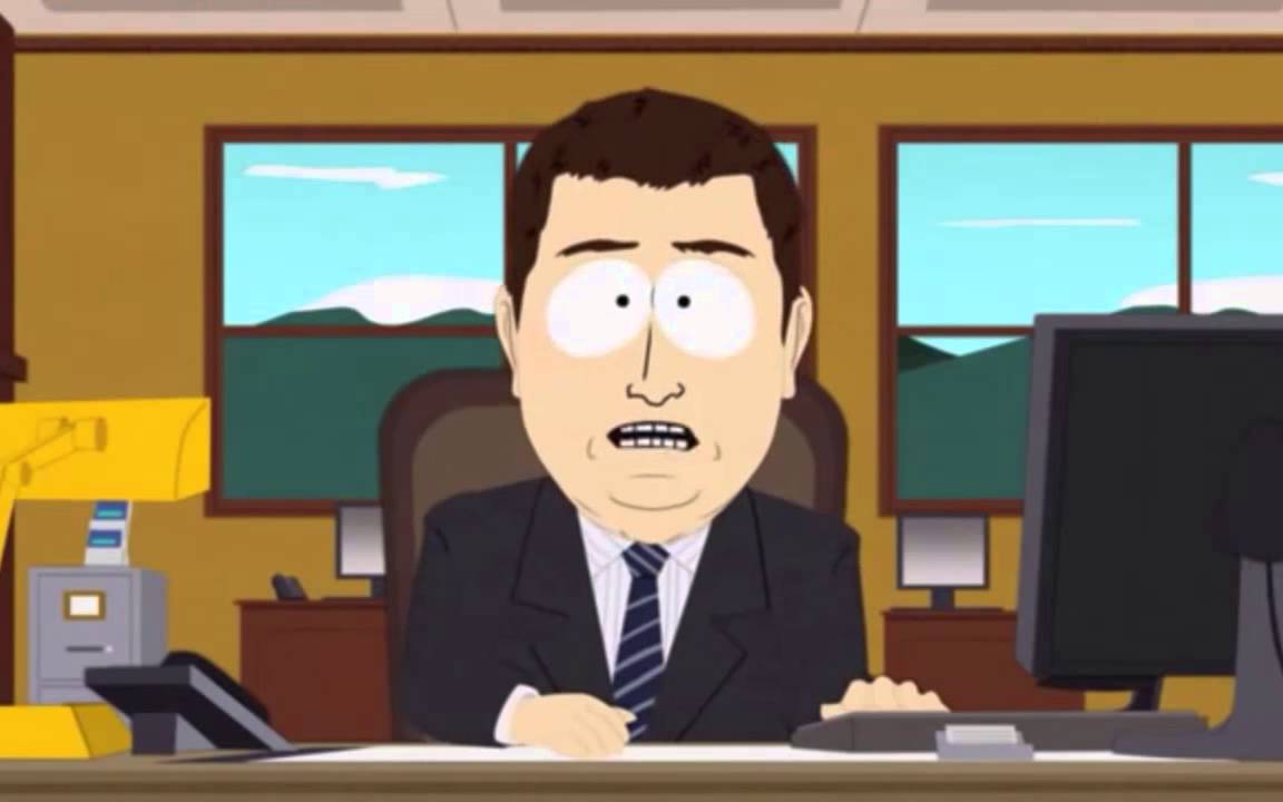 …and…it's gone! South Park Blank Meme Template