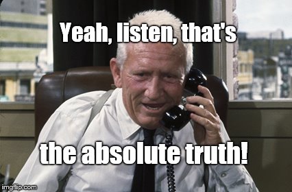 Tracy | Yeah, listen, that's the absolute truth! | image tagged in tracy | made w/ Imgflip meme maker