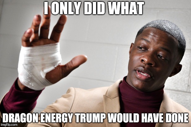 Dragon Energy  | I ONLY DID WHAT; DRAGON ENERGY TRUMP WOULD HAVE DONE | image tagged in donald trump,trump,waffle house,dragon,energy | made w/ Imgflip meme maker