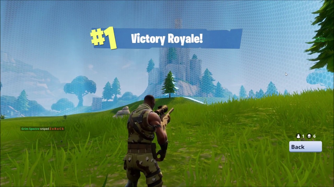 High Quality Victory Royale Blank Meme Template