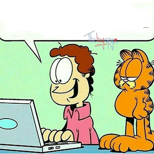 High Quality Not Garfield Approved Blank Meme Template