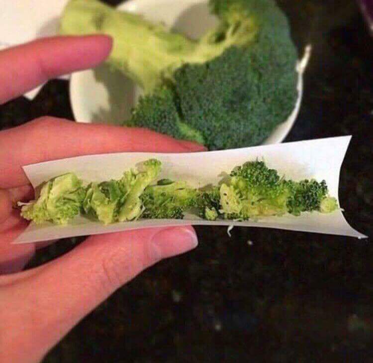 Broccoli joint Blank Meme Template