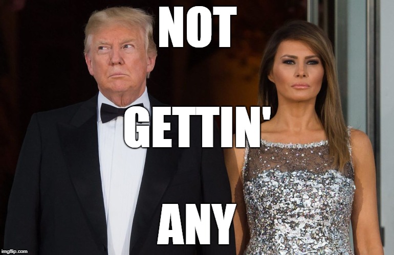 NOT; GETTIN'; ANY | image tagged in trumps | made w/ Imgflip meme maker