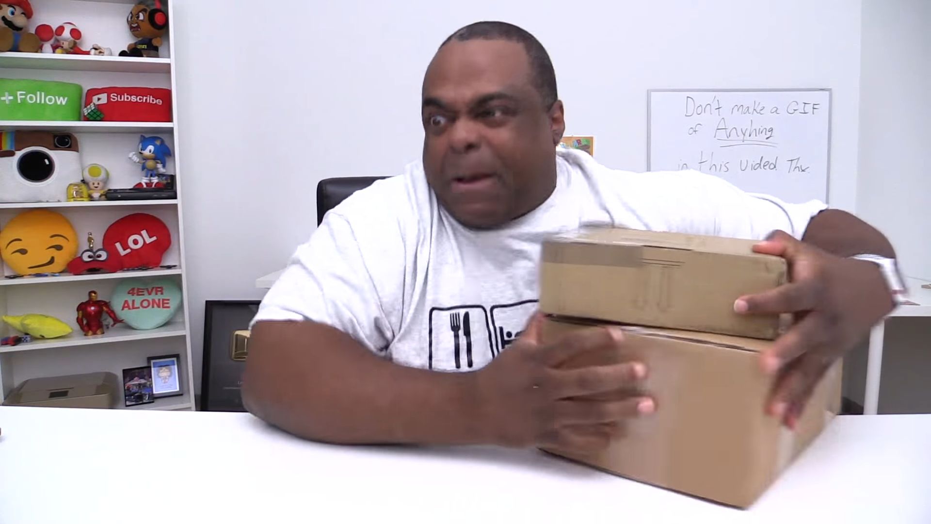 GIMME MAH PACKAGES Blank Meme Template