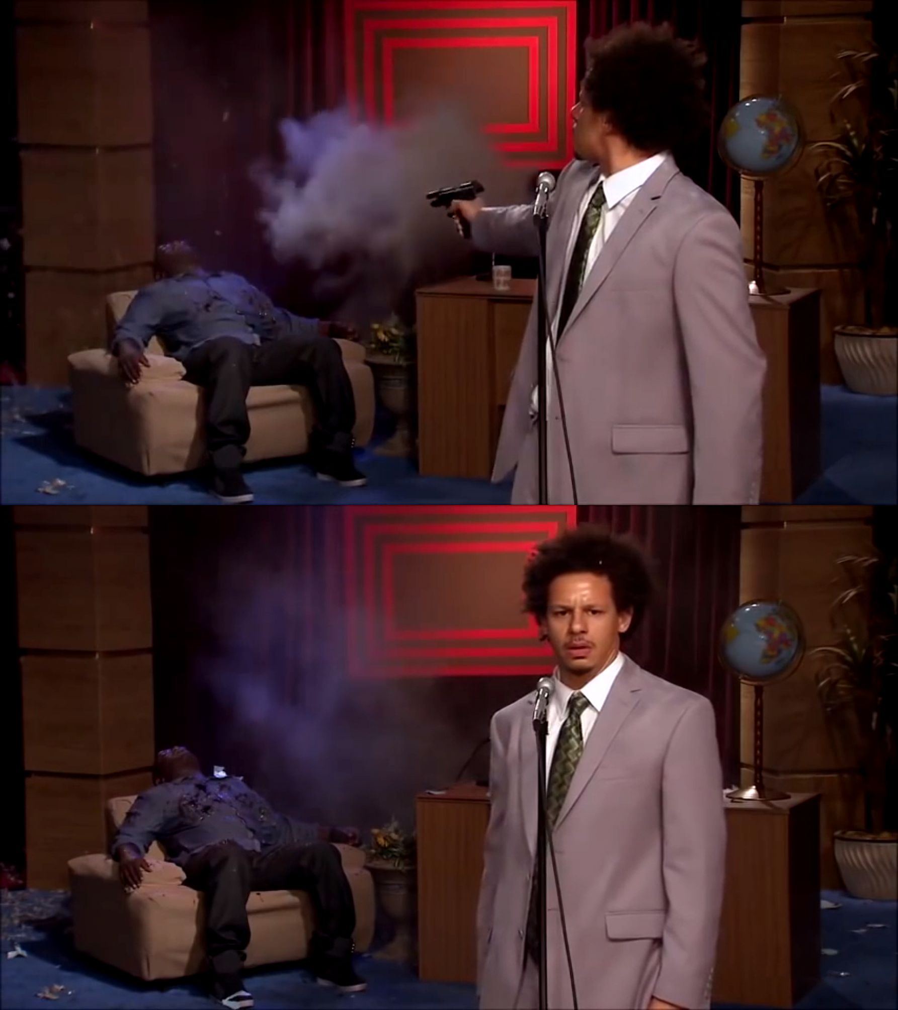 Caption this Meme. aka: why would eric andre do this, how could they have d...