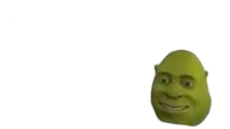 Shrek face Blank Template - Imgflip