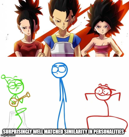 Saiyans? Rather Dick-Figures Parodies, am I right XD | SURPRISINGLY WELL MATCHED SIMILARITY IN PERSONALITIES | image tagged in stick-figure saiyans,saiyan,dick figures | made w/ Imgflip meme maker