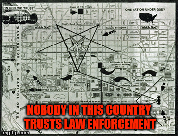 NOBODY IN THIS COUNTRY TRUSTS LAW ENFORCEMENT | made w/ Imgflip meme maker