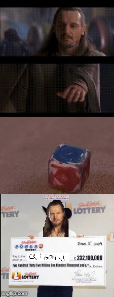 Qui Gon Win | image tagged in star wars | made w/ Imgflip meme maker