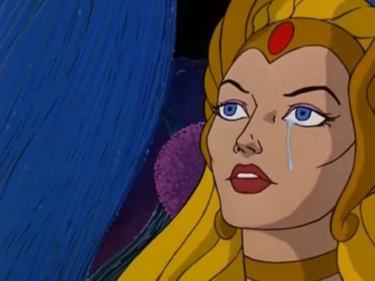 High Quality shera cry Blank Meme Template