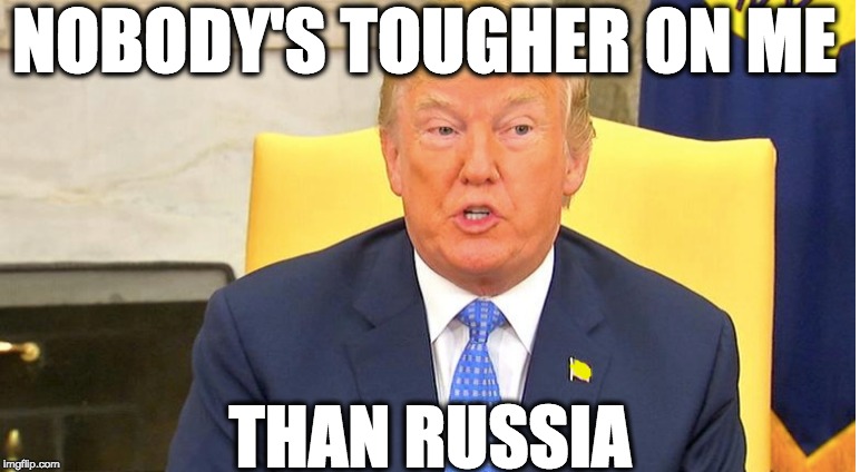 NOBODY'S TOUGHER ON ME; THAN RUSSIA | image tagged in memes | made w/ Imgflip meme maker