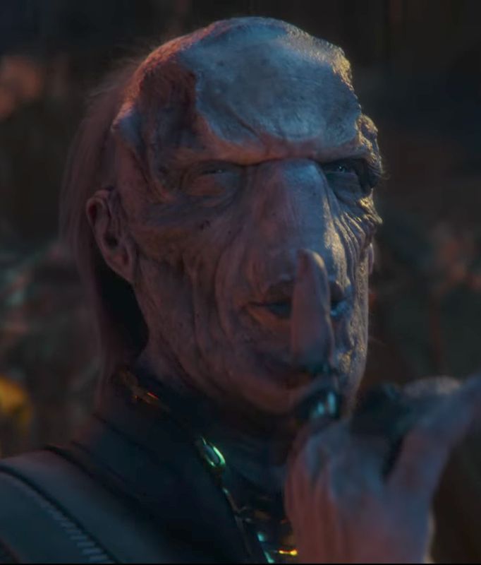 High Quality Ebony Maw Blank Meme Template