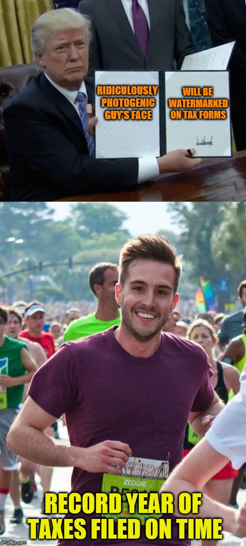 ridiculously photogenic guy meme