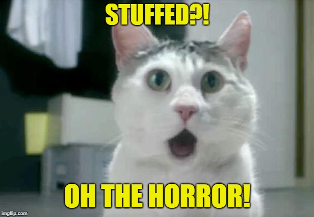 STUFFED?! OH THE HORROR! | made w/ Imgflip meme maker