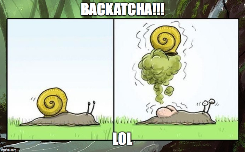 BACKATCHA!!! LOL | made w/ Imgflip meme maker