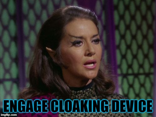 ENGAGE CLOAKING DEVICE | made w/ Imgflip meme maker