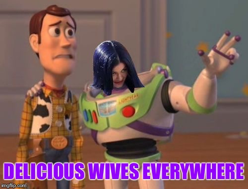 Mima everywhere | DELICIOUS WIVES EVERYWHERE | image tagged in mima everywhere,memes,macron | made w/ Imgflip meme maker