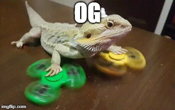 OG | image tagged in shapeshifting lizard,spiderman | made w/ Imgflip meme maker