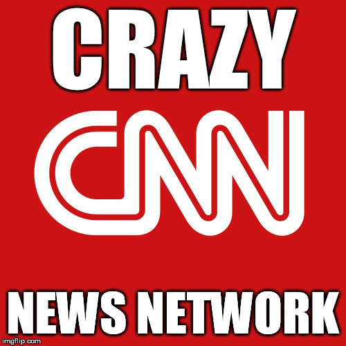 CNN LOGO | CRAZY; NEWS NETWORK | image tagged in cnn logo | made w/ Imgflip meme maker