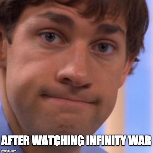 My reaction after watching IW | AFTER WATCHING INFINITY WAR | image tagged in infinity war,wtf | made w/ Imgflip meme maker
