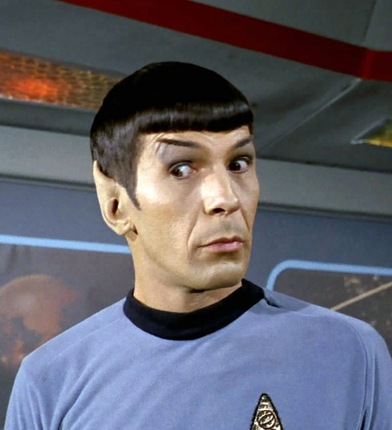 High Quality spock eyebrow Blank Meme Template