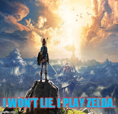 I WON'T LIE. I PLAY ZELDA. | made w/ Imgflip meme maker