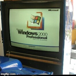 Midway Arcade Runs on Windows 2000 | image tagged in midway arcade runs on windows 2000 | made w/ Imgflip meme maker