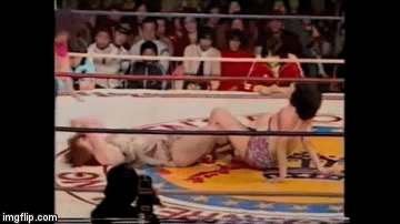 TAPOUT Figure Four Leglock - Chino Sato vs Patty Steiger - Imgflip