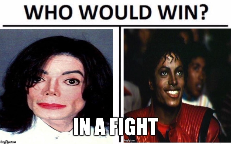 IN A FIGHT | image tagged in bling_bling | made w/ Imgflip meme maker