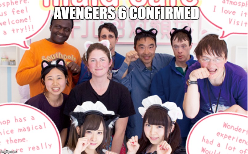 AVENGERS 6 CONFIRMED | image tagged in anime,avengers | made w/ Imgflip meme maker