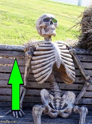 Waiting Skeleton Meme | . | image tagged in memes,waiting skeleton | made w/ Imgflip meme maker