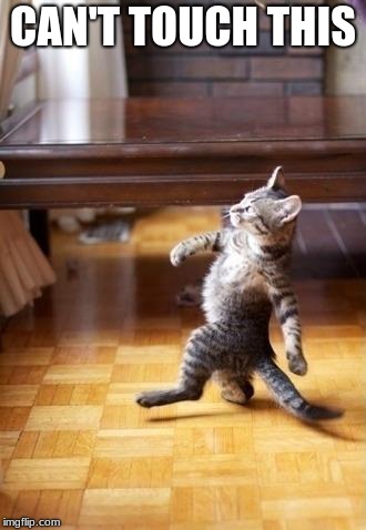 Cool Cat Stroll Meme | CAN'T TOUCH THIS | image tagged in memes,cool cat stroll | made w/ Imgflip meme maker