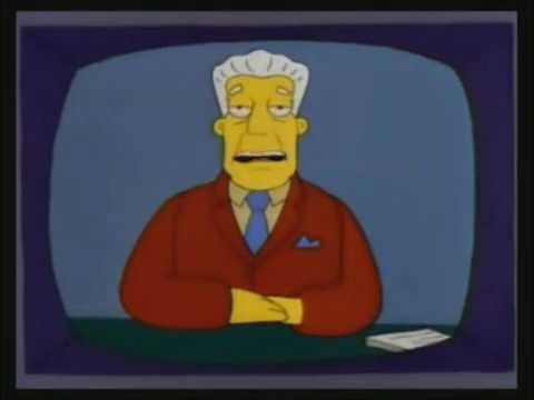 Kent Brockman Blank Meme Template