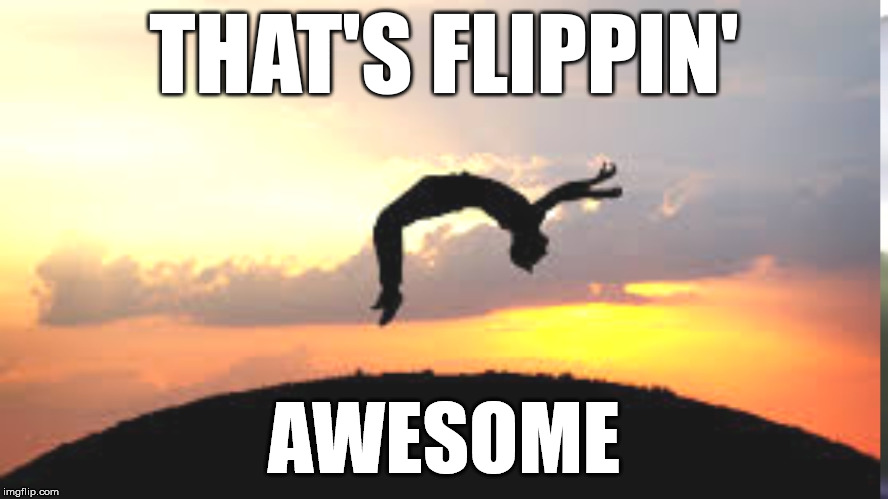 THAT'S FLIPPIN' AWESOME | made w/ Imgflip meme maker