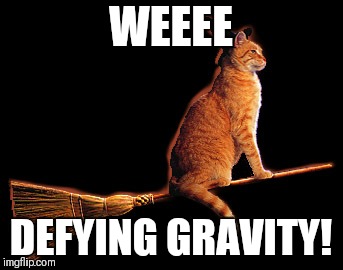 WEEEE DEFYING GRAVITY! | made w/ Imgflip meme maker