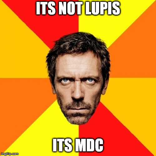 Lupus de Lupis | ITS NOT LUPIS; ITS MDC | image tagged in lupus de lupis | made w/ Imgflip meme maker