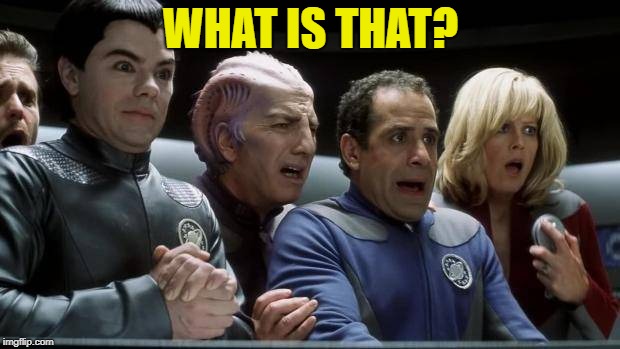 galaxy quest | WHAT IS THAT? | image tagged in galaxy quest | made w/ Imgflip meme maker