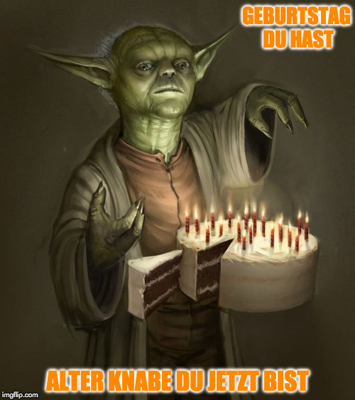 birthday yoda Imgflip