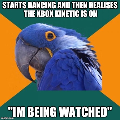 Paranoid Parrot | image tagged in memes,paranoid parrot | made w/ Imgflip meme maker