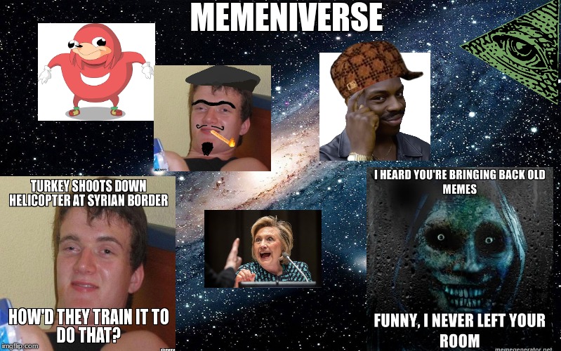 Galaxy | MEMENIVERSE | image tagged in galaxy,scumbag | made w/ Imgflip meme maker