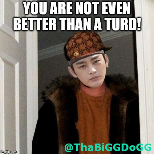 YOU ARE NOT EVEN BETTER THAN A TURD! | made w/ Imgflip meme maker